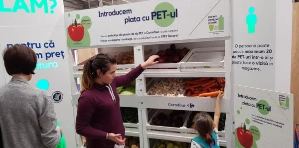 Plata cu PET-ul, până duminică, la Carrefour Braşov