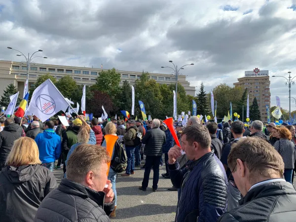 „Marşul anti-sărăcie” a ajuns la Bucureşti