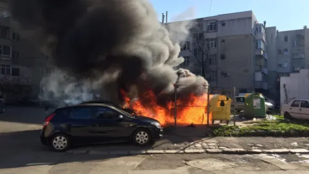 60 de ani, dădea foc la ghene
