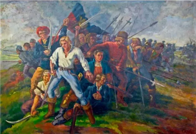 „Povestea unui tablou” despre lupta de la Feldioara, de acum 4 secole