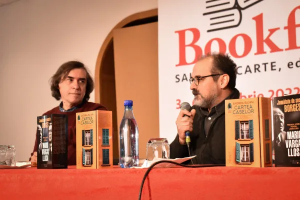 Lectură publică şi la Braşov, la Bookfest: Mircea Cărtărescu a citit din viitorul roman, „Theodorus”