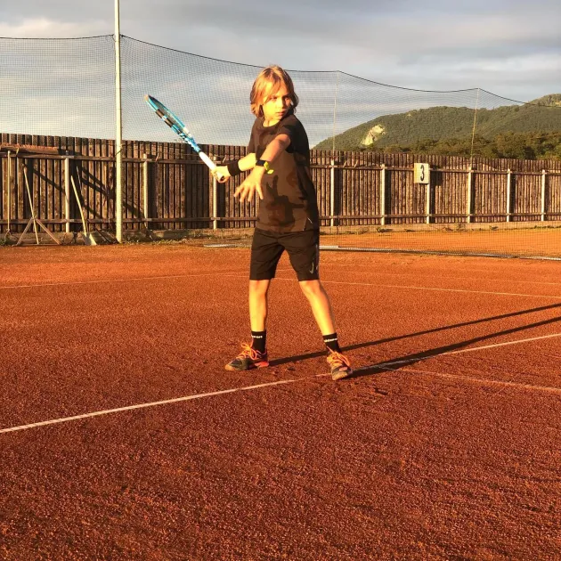 Fiul lui Traian Marc, unul dintre cei mai promiţători juniori ai tenisului românesc