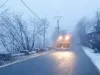DN73, blocat din cauza poleiului