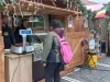 Vin fiert - 10 lei, ciocolată cu jumări - 15 lei, ciolan cu fasole - 20 de lei. Ce avem în „meniu” la Târgul de Crăciun