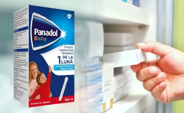 Panadol baby, din nou în farmacii
