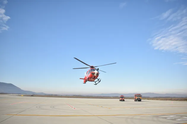 Tricoul cu numărul 10 pentru echipa aeromedicală de la Braşov