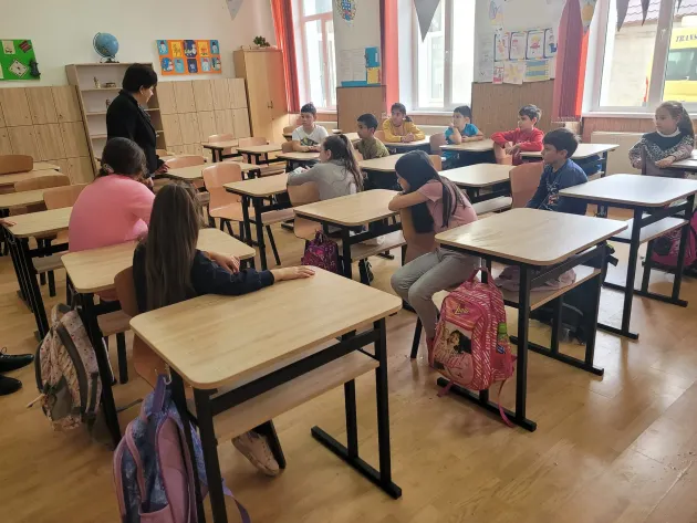 Şcoala din Teliu, înnoită cu 218.800 lei