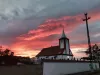 Turn prea mare la capela mortuară de la Comăna