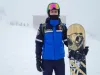 Viaţă de vis pentru un jandarm din Braşov: la muncă, cu snowboardul