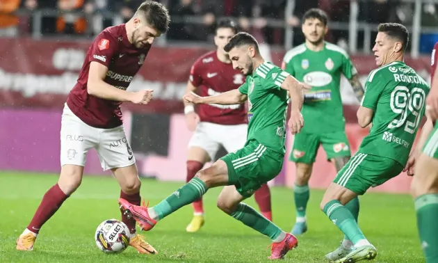 Restart ratat pentru Sepsi, Rapid s-a impus prin „hattrick-ul” lui Duganzic 