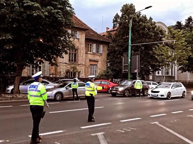 Ziua în zonele aglomerate și pe șosele, noaptea în zonele cluburilor: amenzi de 27.000 de lei în acest weekend
