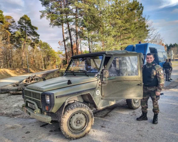 Jandarm din Braşov, monitor de intervenţie profesională în Franţa