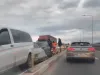Accidentul de pe DN73: 4 şoferi implicaţi, la spital a ajuns un râşnovean fără „norocul lui Bachus”