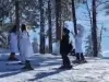 Distracţie „ca între fete”, în Poiana Braşov