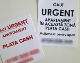 Anunţurile de tipul „Caut urgent apartament în această zonă. Plata cash”.  Ce se află în spatele lor?