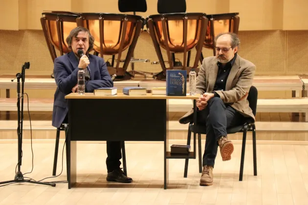„Theodoros”, al lui Mircea Cărtărescu, prezentat oficial braşovenilor la Filarmonică