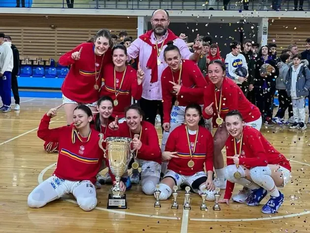 CSU Braşov, campioană naţională la U19