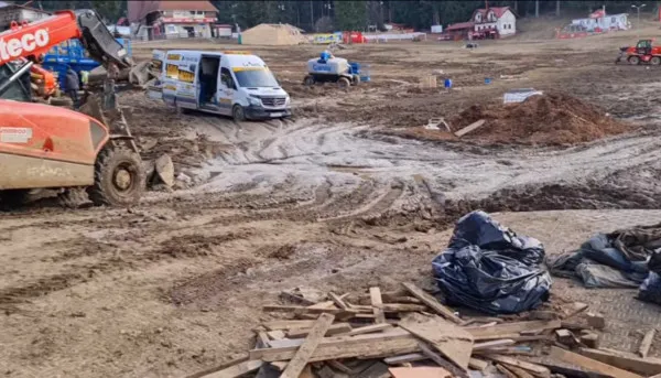 Când va fi refăcut terenul din Poiana Braşov afectat de Massif?