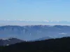 Aşa se vede Făgăraşul de la 243 de kilometri distanţă