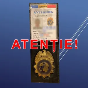 Legitimaţie pentru care trebuie să anunţaţi Poliţia