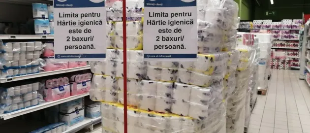 Substanţe chimice toxice au fost găsite în hârtia igienică