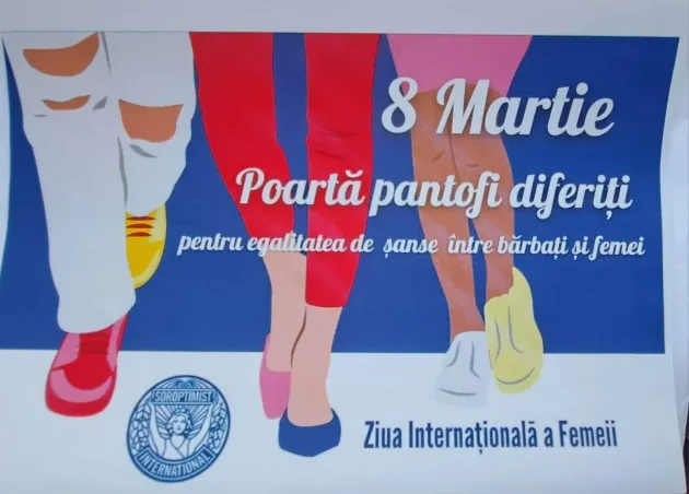 „Poartă pantofi diferiţi!”
