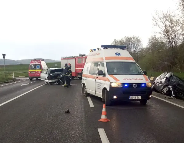 DN13, ocolitoarea Rupea: Coliziuni cu şi fără victime