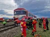 Mașină lovită de tren, între Cărpiniș și Prejmer