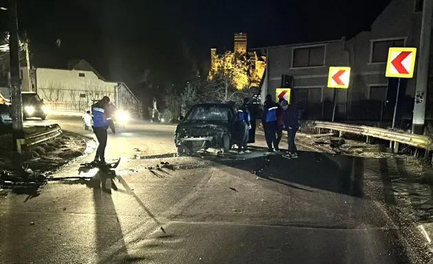 2 răniţi între Hărman şi Bod