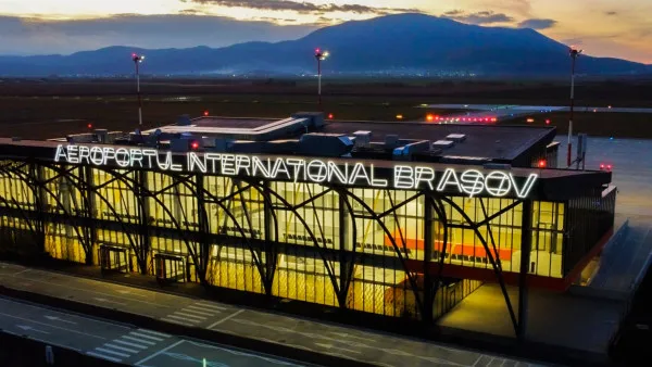 Aerogara Braşov, terminalul 2: Consiliul Judeţean Braşov ia în calcul extinderea aeroportului în anul 2027
