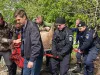 Un cerb speriat a străbătut Braşovul