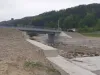 Pod ca nou, la ieşirea din satul Zizin 