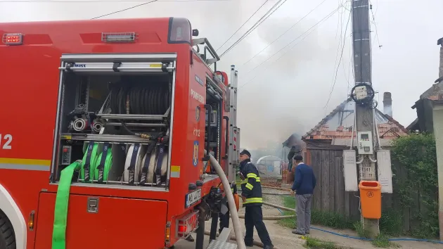 Tărlungeni: Alarmă de incendiu  