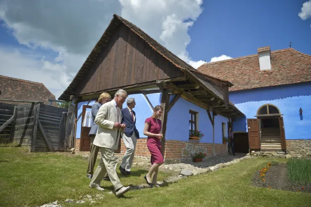 În aşteptarea Regelui: Zona Viscri, plină la refuz