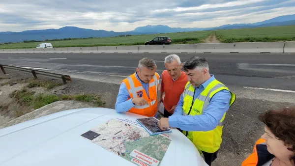 Au început vizitele în teren pentru „Drumul aeroportului”