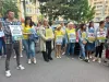 Încă un protest al profesorilor braşoveni