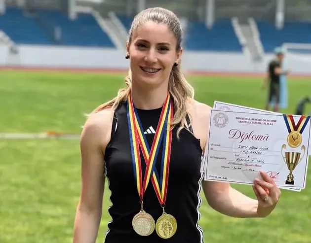 Noi performanţe pe pistă pentru poliţista Maria Ilona Şocu