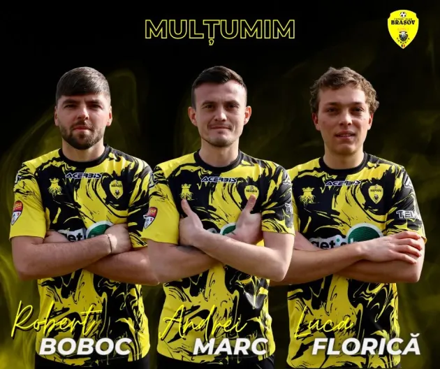 Încă trei jucători pleacă de la FC Braşov