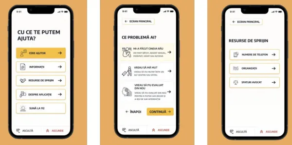 „Ceasul Bun”, aplicaţia care permite persoanelor din centre să raporteze abuzurile