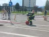 Cum se alege cel mai puternic pompier. Cursa cu pacientul de 80 de kilograme, urcat scările cu câte 30 de kilograme în mână