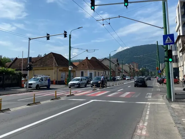 Prin Braşov, ca pe autostradă!