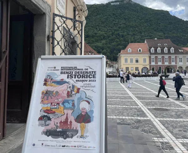 Vezi cum se face bandă desenată istorică sub ochii tăi