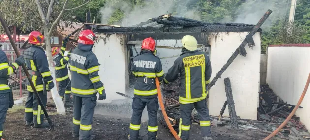 Alarmă de incendiu, 5 maşini ISU la intervenţie