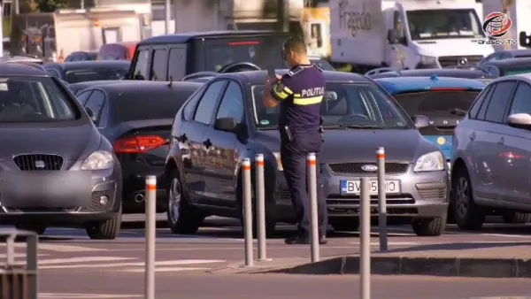 Lui îi ocupaţi locul: Poliţia s-a dus în control în parcări cu o persoană cu dizabilităţi