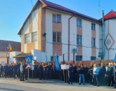 Un protest pe săptămână la Codlea: O oră în stradă, în faţa penitenciarului