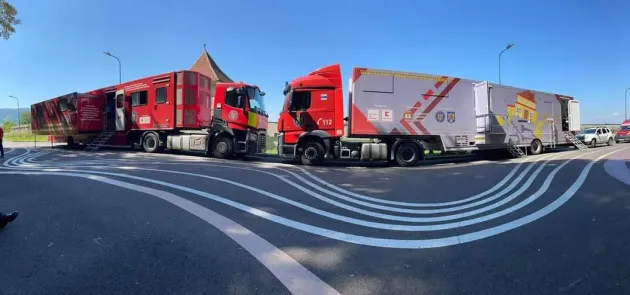 Caravana SMURD, la Braşov