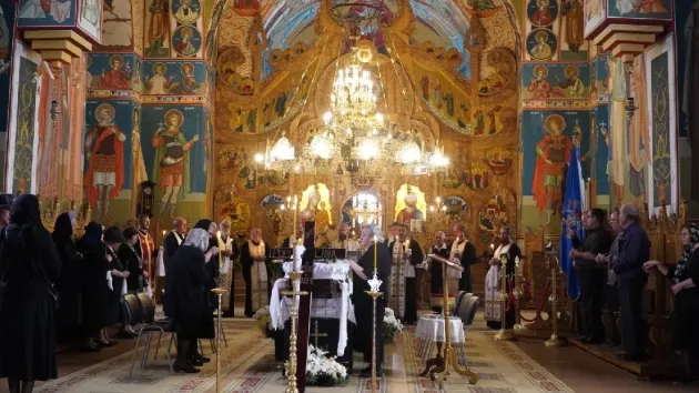 Lidia Popiţa Stoicescu, pomenită la biserica pe care a ctitorit-o