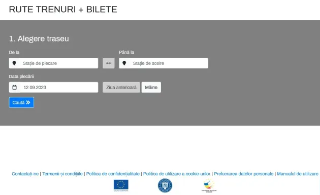 Biletele de tren pentru elevi şi studenţi se pot cumpăra şi online