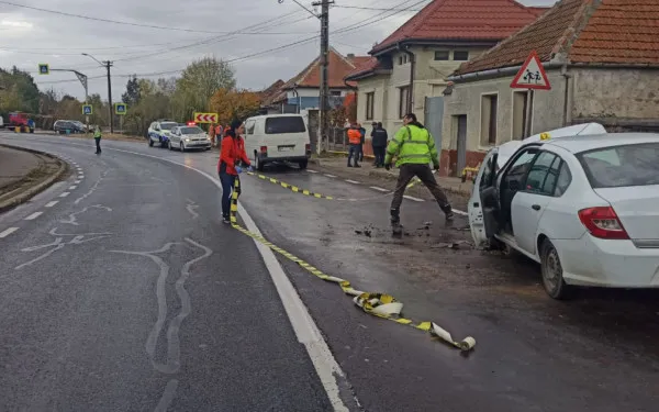 Două victime pe  DN1, la Perşani