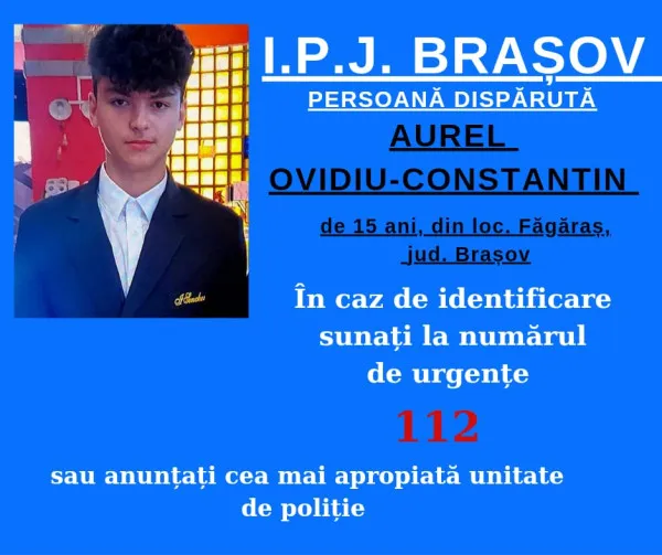 Dat dispărut de mătușă: 15 ani, zis „Cartuș”
